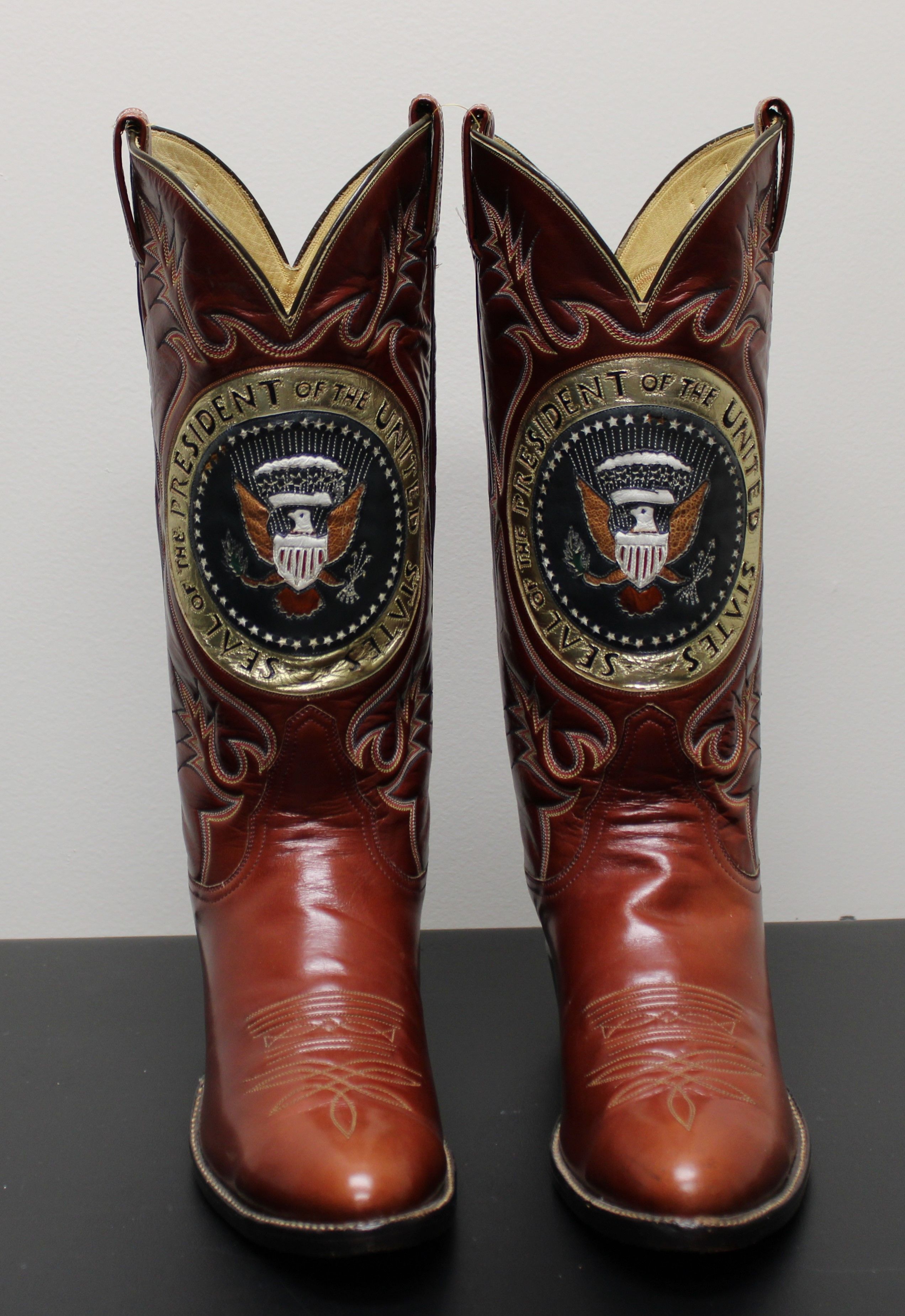Ronald Reagan's cowboy boots