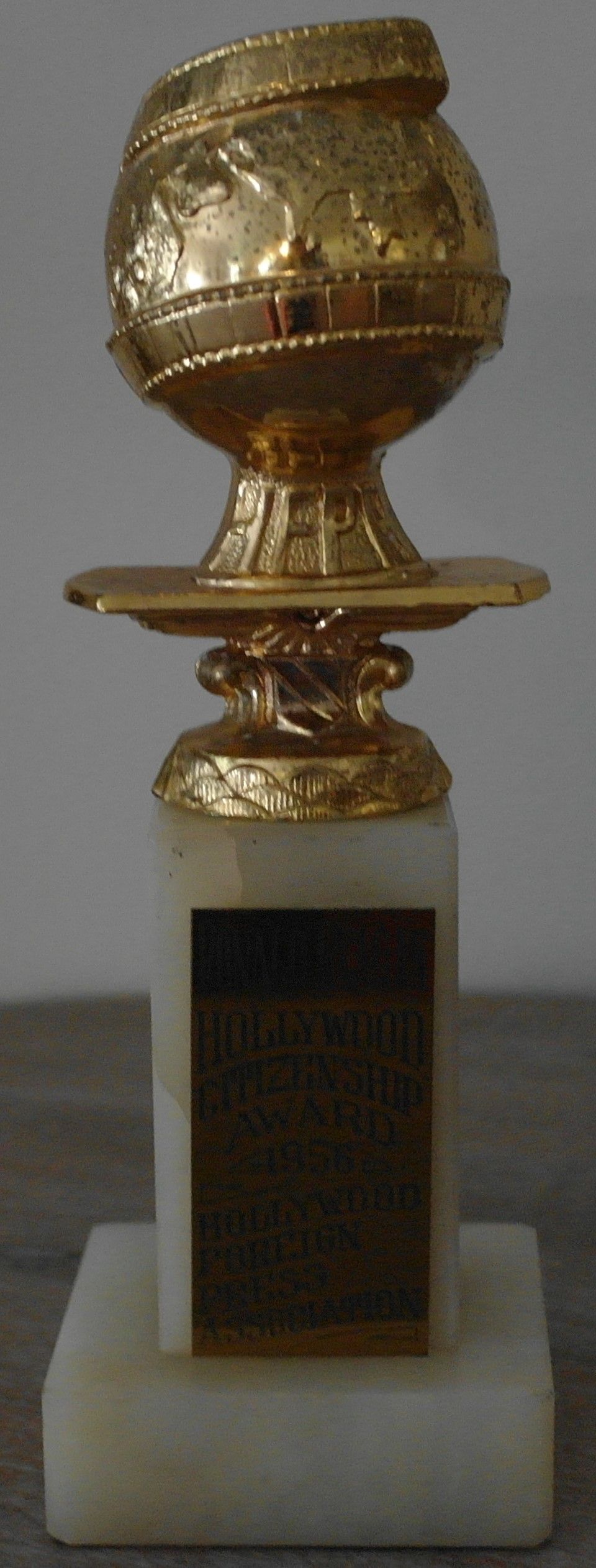 Golden Globe award from the Reagan collection