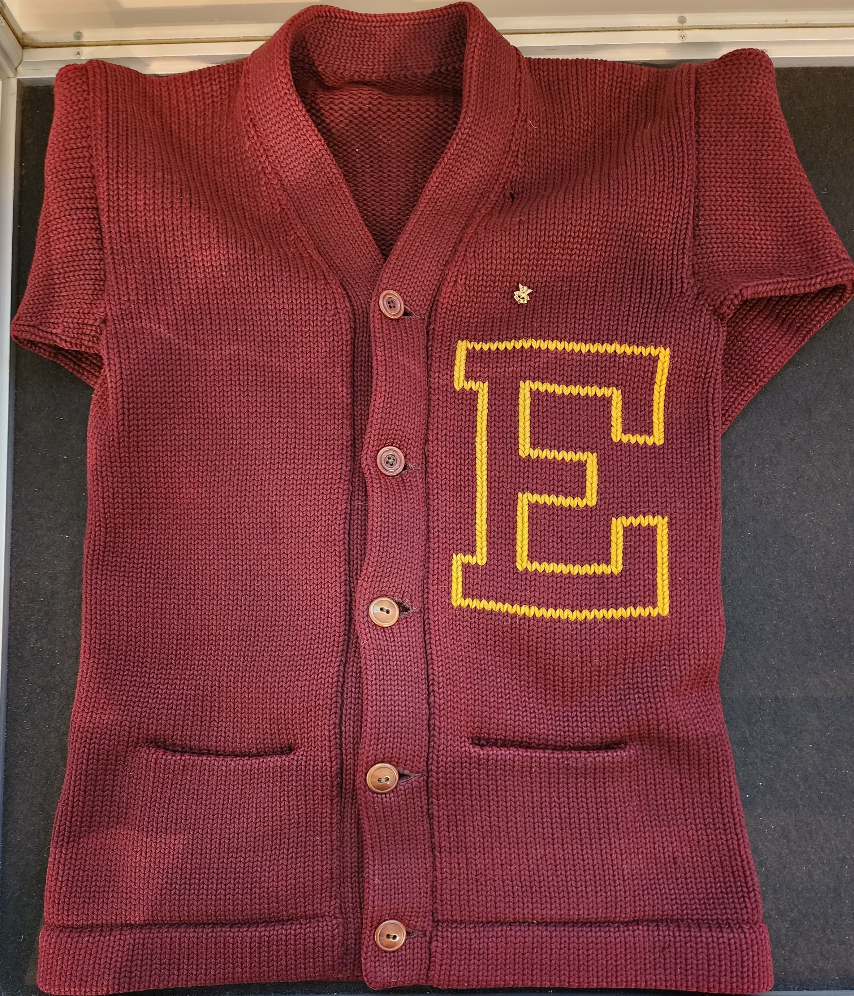 Ronald Reagan's Eureka College letterman sweater