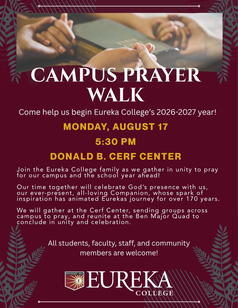 campus prayer walk